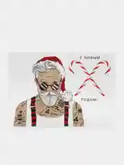 Интерьерные подушки Bad Santa, набор для шитья
