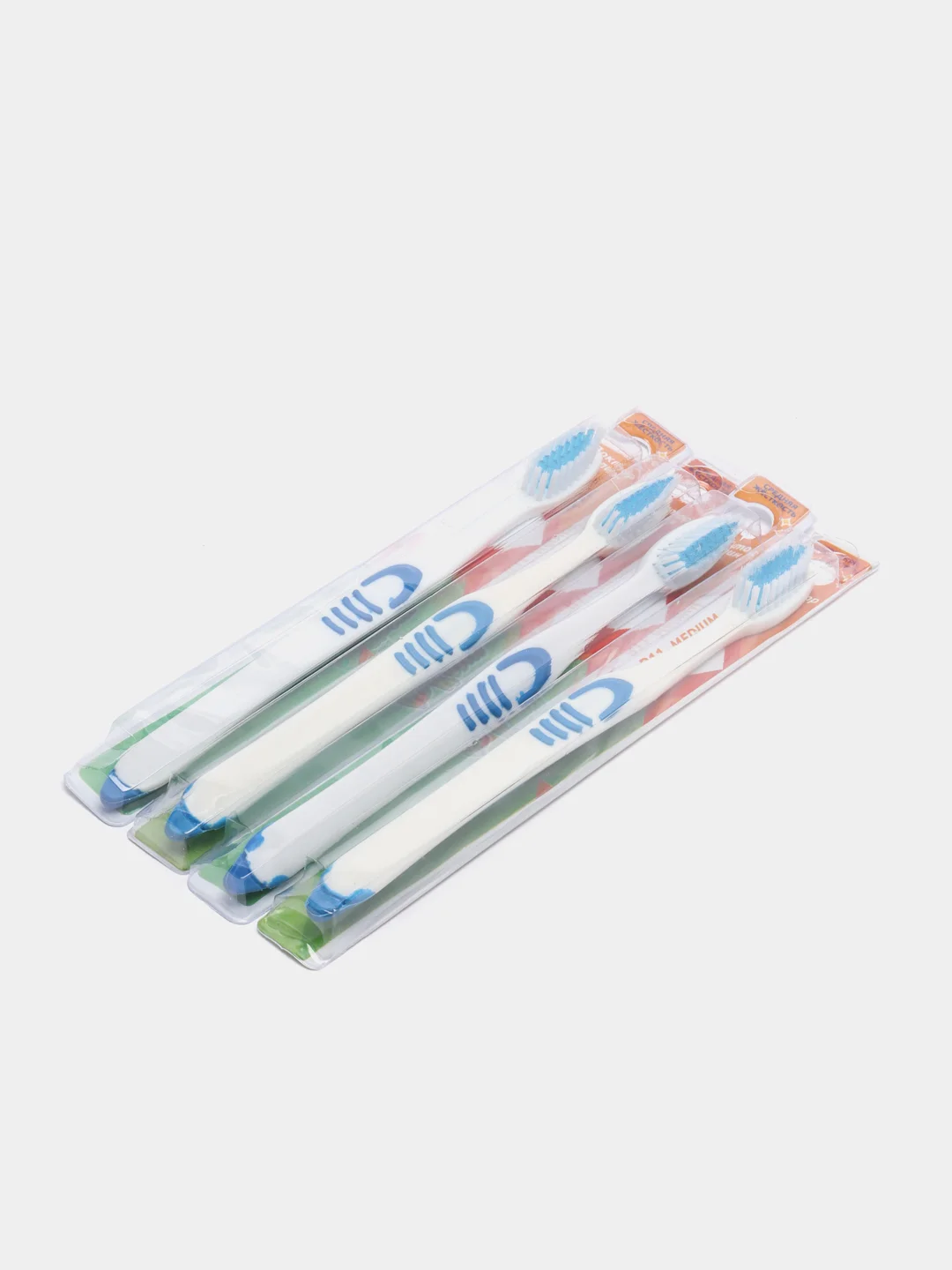 Синий зубная щётка средняя Dr.Clean R11, разное количество