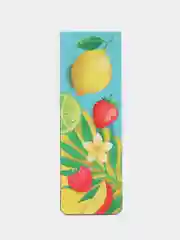 Закладки для книг МАГНИТНЫЕ, "FRUITS", набор 12 шт., 60x20 мм, BRAUBERG, 113173