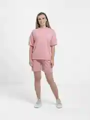 Розовый костюм спортивный женский