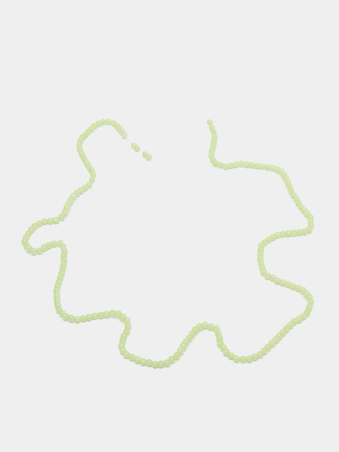 Мятный бусины, 4 мм
