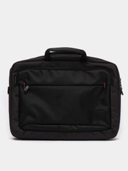 Сумка портфель BRAUBERG Pragmatic с отд. для ноутбука 15,6", серо-черная, 30х42х8см