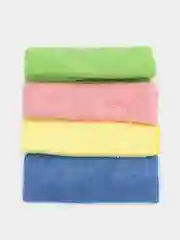 Салфетка из плотной микрофибры 30х30см "MULTI PACK PRO COLOUR 30" КОМПЛЕКТ 4шт LAIMA
