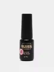 Розовый гель лак, гель-лак для ногтей Majorik Kapsula 53 8g, розовый ягодный коралл