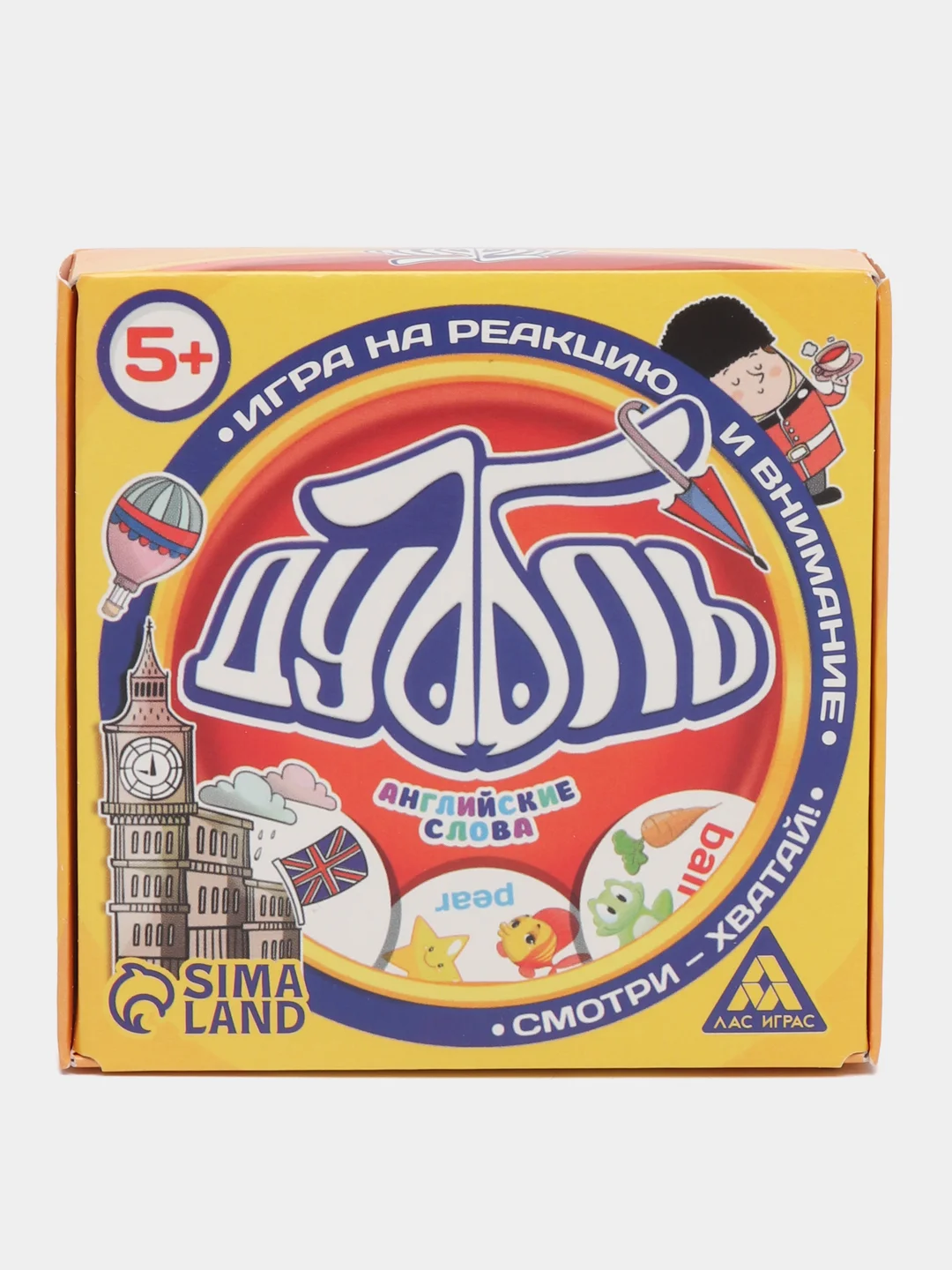 Золотой настольная игра "Дуббль Цифры"