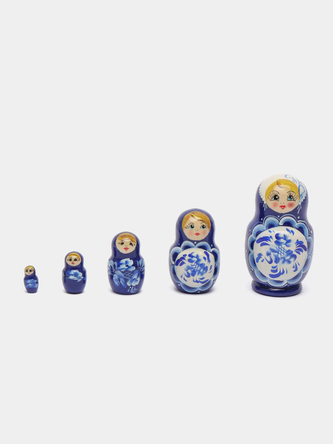 Деревянная игрушка "Матрешка", 5 в 1, ручная работа