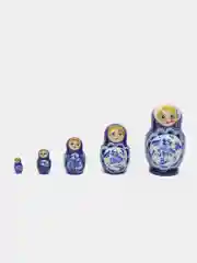 Деревянная игрушка "Матрешка", 5 в 1, ручная работа
