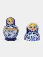 Деревянная игрушка "Матрешка", 5 в 1, ручная работа
