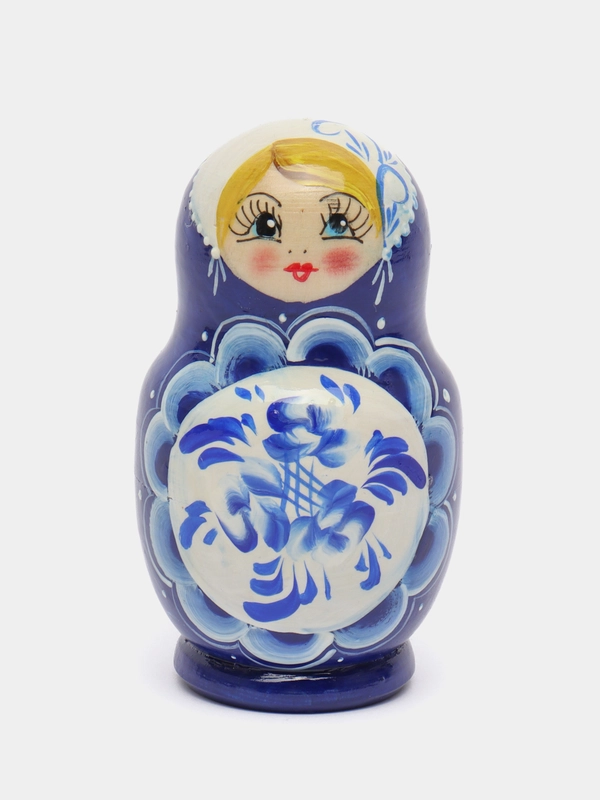 Деревянная игрушка "Матрешка", 5 в 1, ручная работа