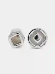 Болт секретный М12 х 1,25 51/31 мм, 4 штуки + 2 ключа на 19