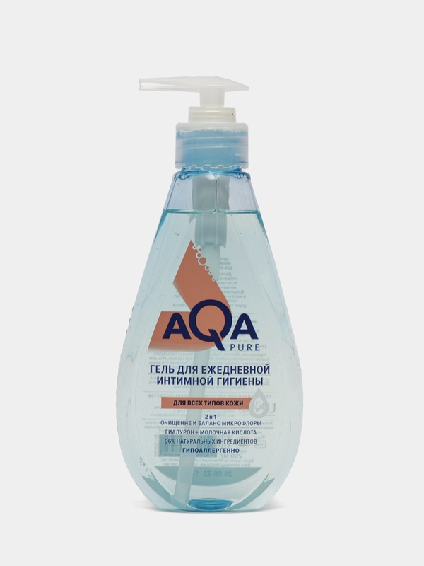 Гель для ежедневной интимной гигиены AQA Pure, для всех типов кожи, 250 мл