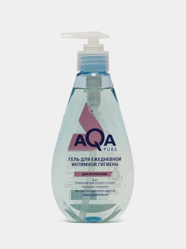 Гель для ежедневной интимной гигиены AQA Pure для зрелой кожи, 250 мл