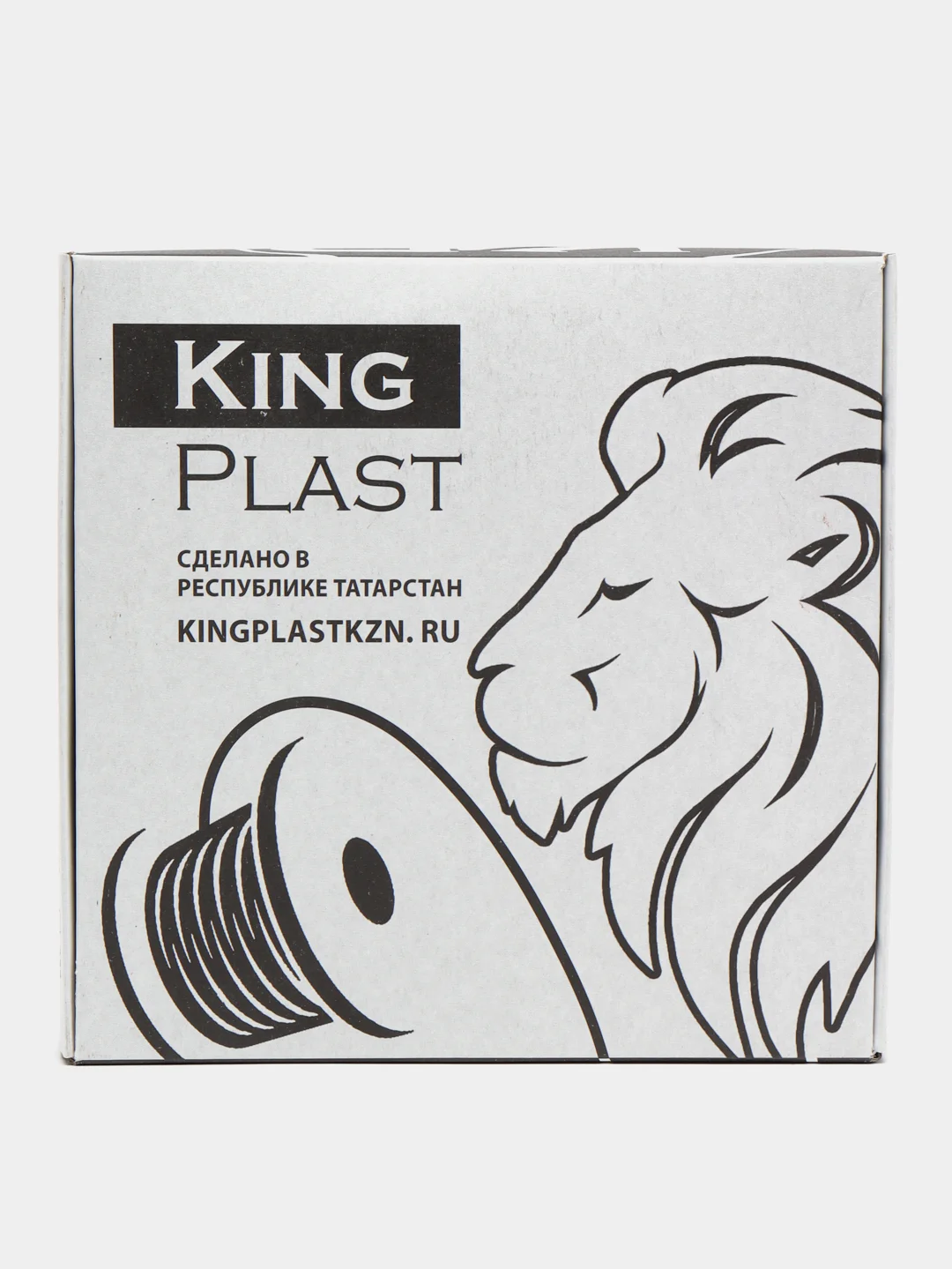 Прозрачный пластик для 3D принтера PETG KingPlast, 1 кг