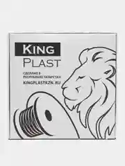 Прозрачный пластик для 3D принтера PETG KingPlast, 1 кг