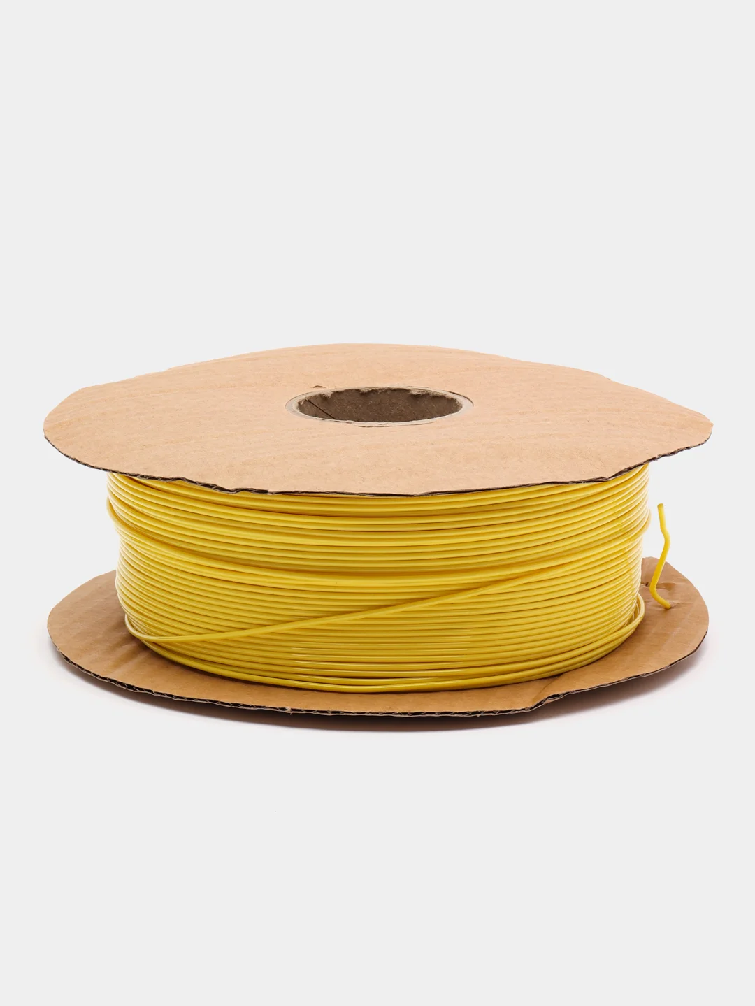 Желтый пластик для 3D принтера PETG KingPlast, 1 кг