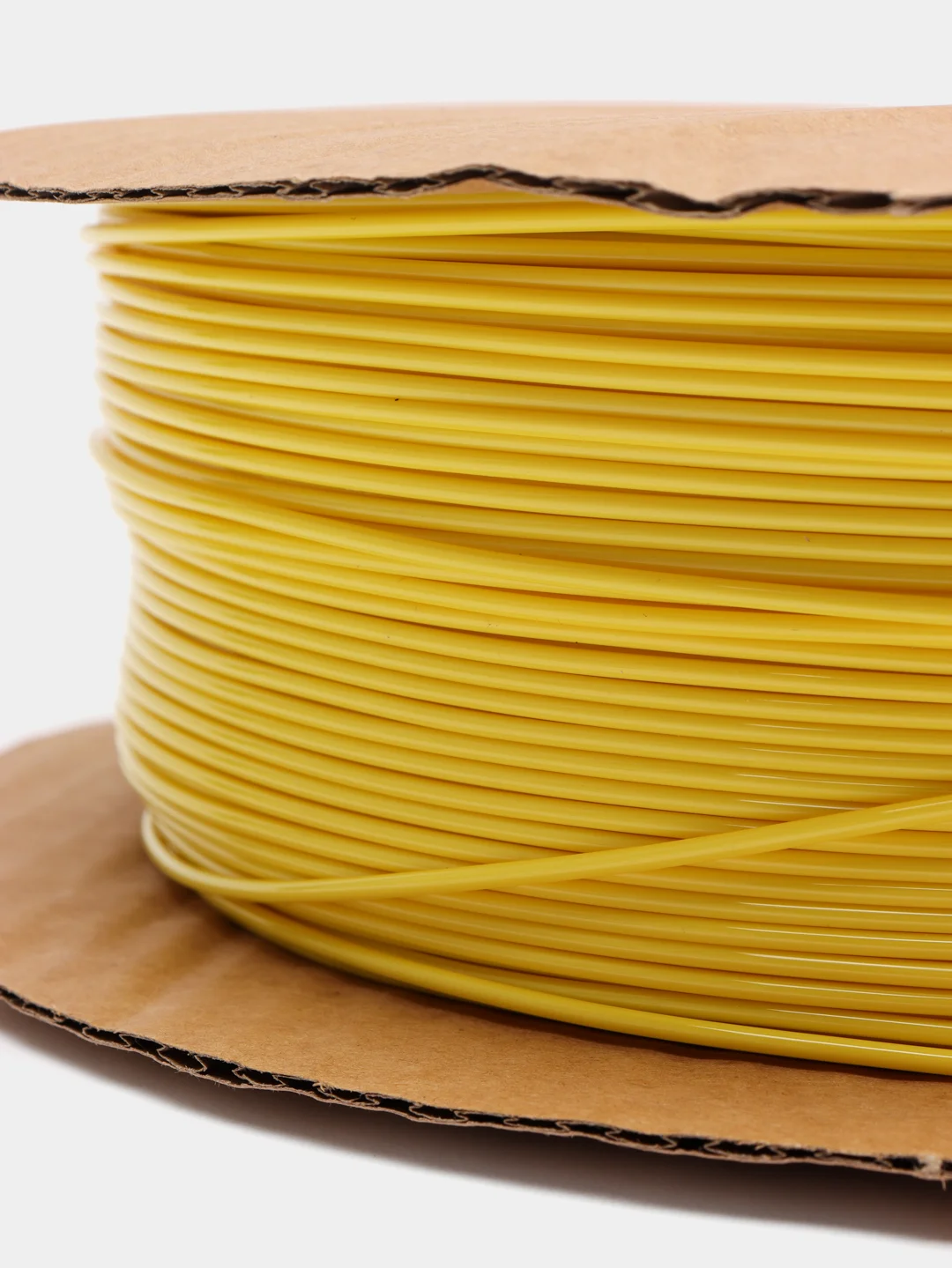 Желтый пластик для 3D принтера PETG KingPlast, 1 кг