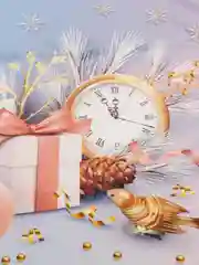 Синий меланж новогодние пакеты, 10 штук, 20 х 30 см