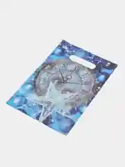 Синий новогодние пакеты, 10 штук, 20 х 30 см