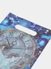 Синий новогодние пакеты, 10 штук, 20 х 30 см