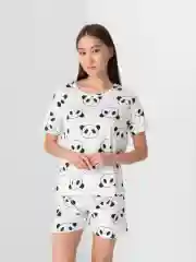 Пижама женская с шортами и футболкой