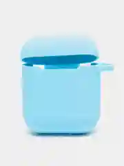 Голубой силиконовый чехол для AirPods 1 и AirPods 2