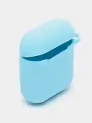 Голубой силиконовый чехол для AirPods 1 и AirPods 2