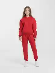 Красный костюм спортивный, детский, утепленный