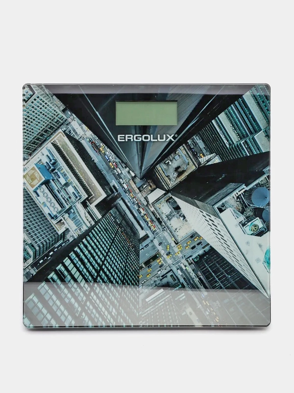 Весы напольные ERGOLUX ELX-SB02-C03, металлик