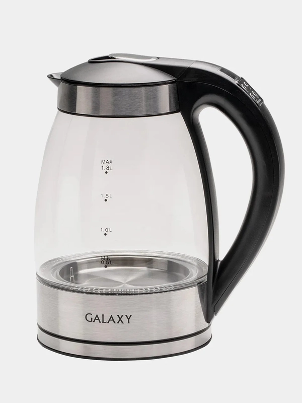 Чайник электрический Galaxy LINE GL0556, 2200Вт, 1,8л, стекло