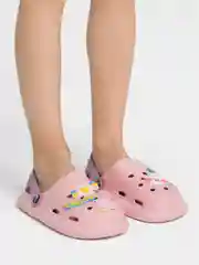 Розовый сабо детские IZI, размеры 15-22