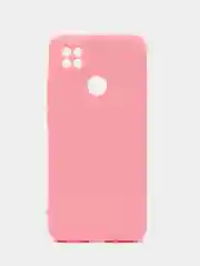 Пастельно-коралловый чехол Silicone Cove Xiaomi Redmi 9C, Redmi 9C NFC, Redmi 10A силиконовый, с закрытым низом