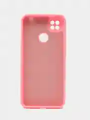 Пастельно-коралловый чехол Silicone Cove Xiaomi Redmi 9C, Redmi 9C NFC, Redmi 10A силиконовый, с закрытым низом