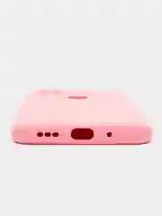 Пастельно-коралловый чехол Silicone Cove Xiaomi Redmi 9C, Redmi 9C NFC, Redmi 10A силиконовый, с закрытым низом