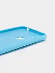 Голубой чехол Silicone Cove Xiaomi Redmi 9C, Redmi 9C NFC, Redmi 10A силиконовый, с закрытым низом