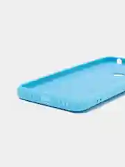 Голубой чехол Silicone Cove Xiaomi Redmi 9C, Redmi 9C NFC, Redmi 10A силиконовый, с закрытым низом