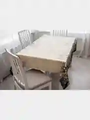 Скатерть Sweet Home, рогожка, хлопок
