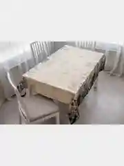 Скатерть Sweet Home, рогожка, хлопок