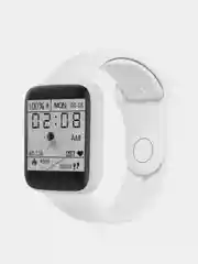 Белый умные смарт часы  Smart Watch / Фитнес браслет женские и мужские