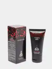 Черный крем-гель лубрикант для мужчин TITAN GEL TANTRA для увеличения члена