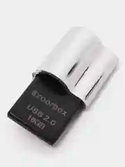 Черный флешка-ручка шариковая, в матовом чехле, 16 и 32 Гб, USB 2.0/ ручка- шпион