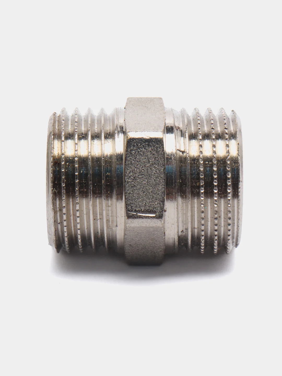 Ниппель сантехнический STOUT - 1/2"x1/2"(15 диам.)упаковка 2 штуки