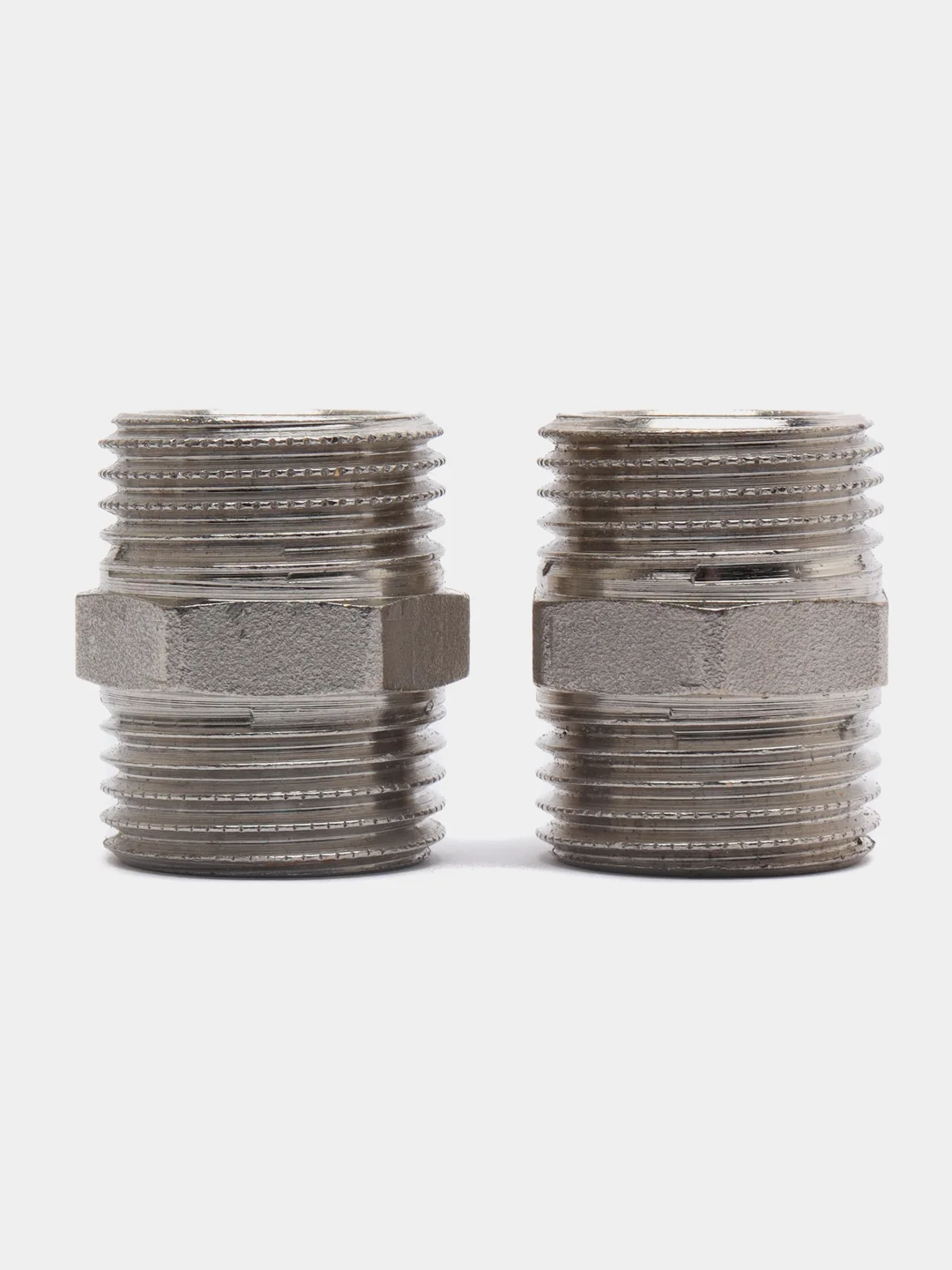 Ниппель сантехнический STOUT - 1/2"x1/2"(15 диам.)упаковка 2 штуки
