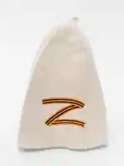 Белый шапка для бани "Z"