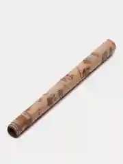 Хаки упаковочная новогодняя бумага, 50 х 70 см