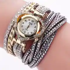 Серый часы женские, наручные