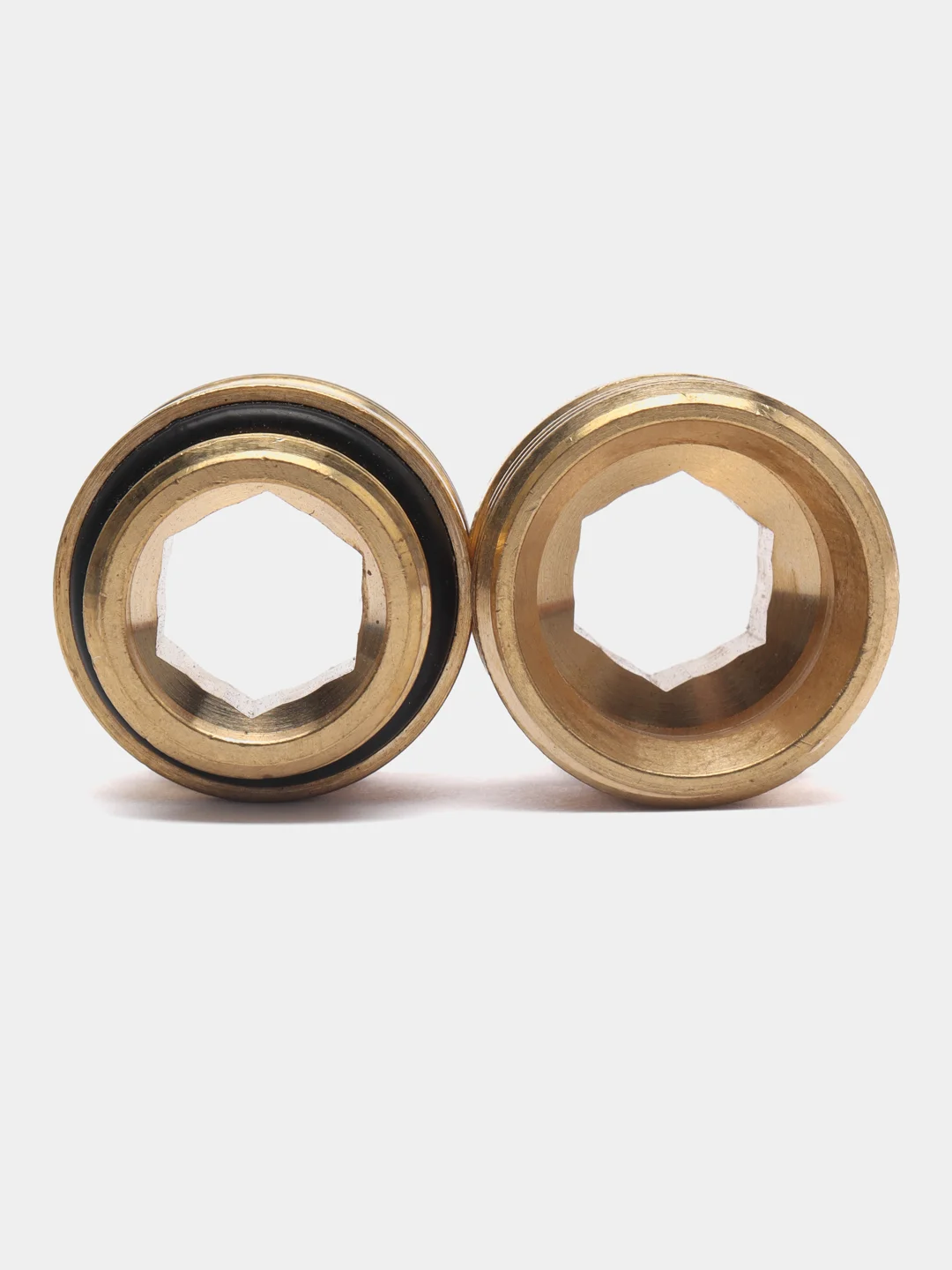 Переходник с O-RING для подключения к радиатору 1/2" х 3/4"Stout(2шт.уп)