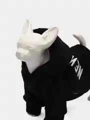 Черный толстовка для животных