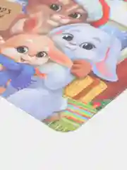 Алый елочная игрушка, с предсказаниями