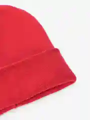 Красный комплект шапка и снуд унисекс