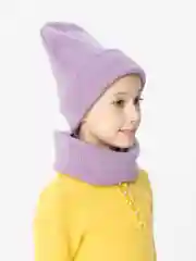 Фуксия комплект шапка и снуд унисекс